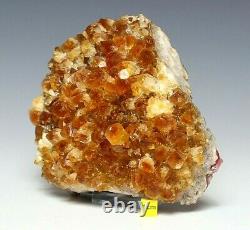 Grand Citrine Quartz Crystal Cluster Natural Raw Healing Mineral Druzy 1220g