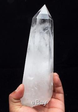 Grand Cristal De Lémurien Clair Quartz Naturel