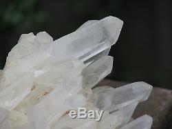 Granit De Cristal À Quartz Transparent Naturel, Puissant, Guérisseur Maître