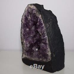 Haute Qualité Aaa Améthyste Cristal Quartz Cluster Geode Cathédrale 26.80 Lb