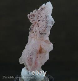 Natural Elestial Rose Quartz Cristal Smoky Skeletal Love Stone Mineral Cluster
