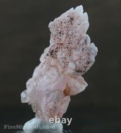 Natural Elestial Rose Quartz Cristal Smoky Skeletal Love Stone Mineral Cluster