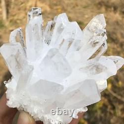 Naturel Rare Blanc Quartz Cristal Cluster Thérapie Ornement Maison Décoration De Chambre