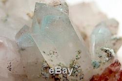 Old Stock Ajoite En Cristal De Quartz Cluster Messina Afrique Du Sud 179,5 Grams
