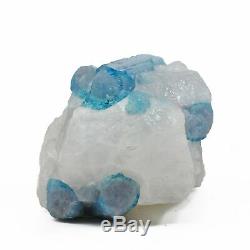 Paraiba Tourmaline 2,12 Pouces 105,8 Grammes En Quartz Naturel Gem Cristal Cluster