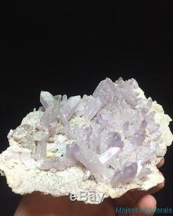 Qualité Haute Quantité Enorme Clair Lavande Veracruz Amethyst Quartz Crystal Cluster