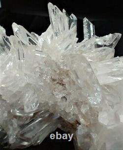Quartz Crystal Cluster Avec Une Mine Amazing Point Hamilton Hill Arkansas