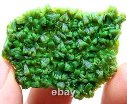 Rare Natural Green Autunite Crystal Cluster Mineral Specimen 16g