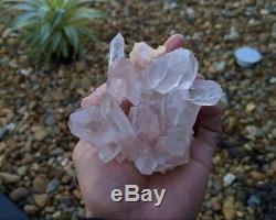 Rose Quartz Cluster Cristal Naturel / Minéral 95x110mm