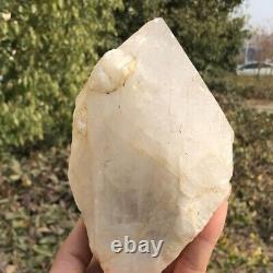 Spécimens Minéraux Bruts À Pointe De Cristal De Quartz Blanc Naturel 4,6lb