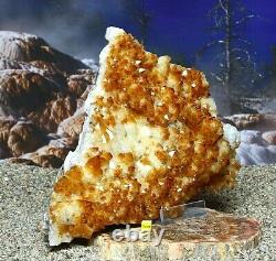 Spectaculaire Citrine Quartz Cristal Cluster Natural Raw Healing Mineral 3kg