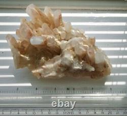 Stupéfiant Grand De Haute Qualité Rare Samadhi Quartz Cluster Specimen. Cristal De Guérison