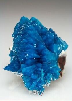 Superbe Bleu Turquoise De Cristal Cavansite Cluster, Wagholi Pune Inde Quarries