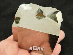 Un Géant! 100% Naturel Étagé Pyrite Cube De Cristal Cluster! De Espagne 765gr